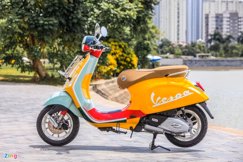 Chi tiết Vespa Primavera bản giới hạn 50 chiếc tại Việt Nam, giá 135 triệu