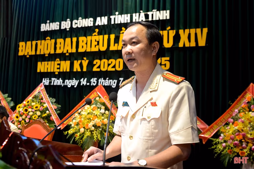 Thực hiện thắng lợi các mục tiêu, nhiệm vụ Nghị quyết Đại hội Đảng bộ Công an tỉnh Hà Tĩnh 