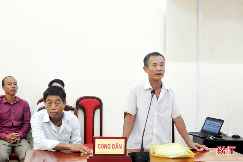 Lãnh đạo Hà Tĩnh lắng nghe, tập trung giải quyết các kiến nghị của công dân