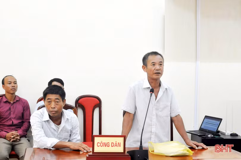 Lãnh đạo Hà Tĩnh lắng nghe, tập trung giải quyết các kiến nghị của công dân