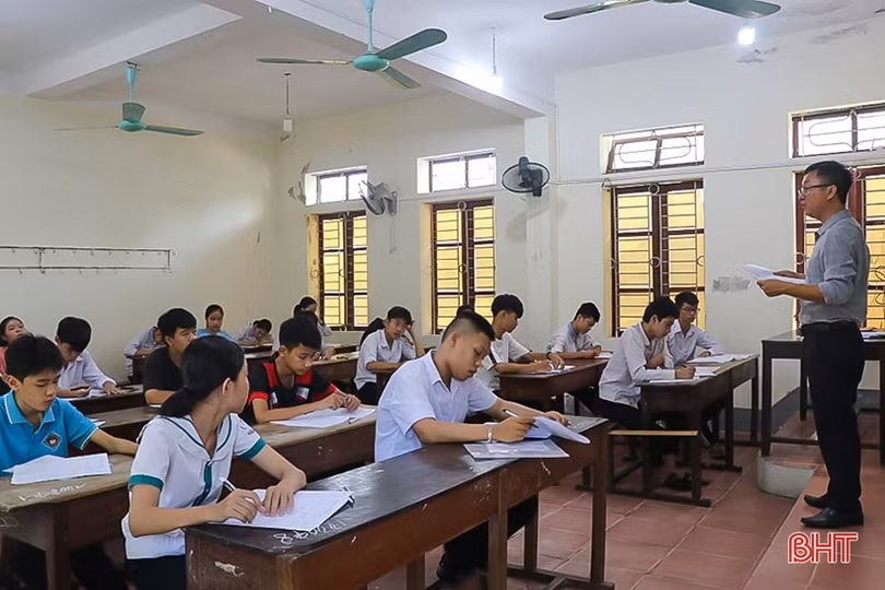 Kỳ thi vào lớp 10 THPT ở Hà Tĩnh: Nghiêm túc, an toàn, tạo thuận lợi tối đa cho thí sinh