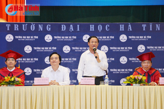 dai hoc ha tinh phai la trung tam dao tao nhan luc chat luong cao