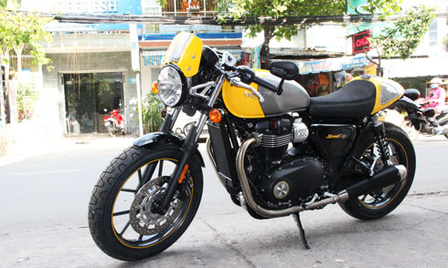 triumph street cup 2017 xuat hien tai viet nam