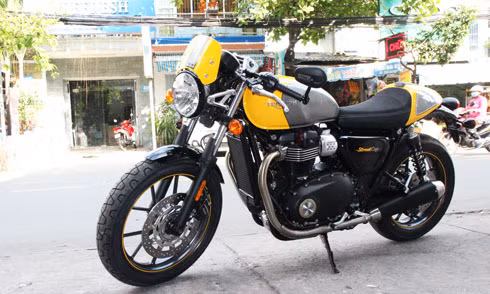 triumph street cup 2017 xuat hien tai viet nam