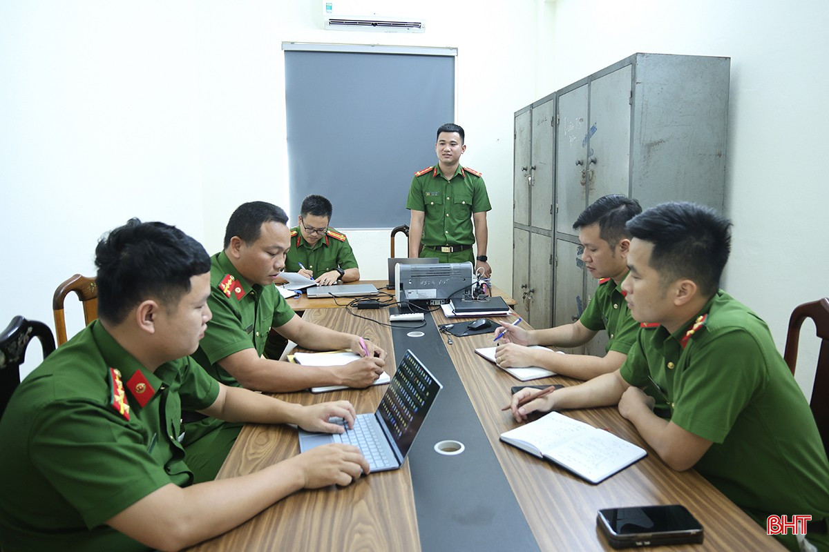 Anh Lê Văn Công đã trực tiếp tham mưu lãnh đạo chỉ huy triệt phá nhiều chuyên án lớn.