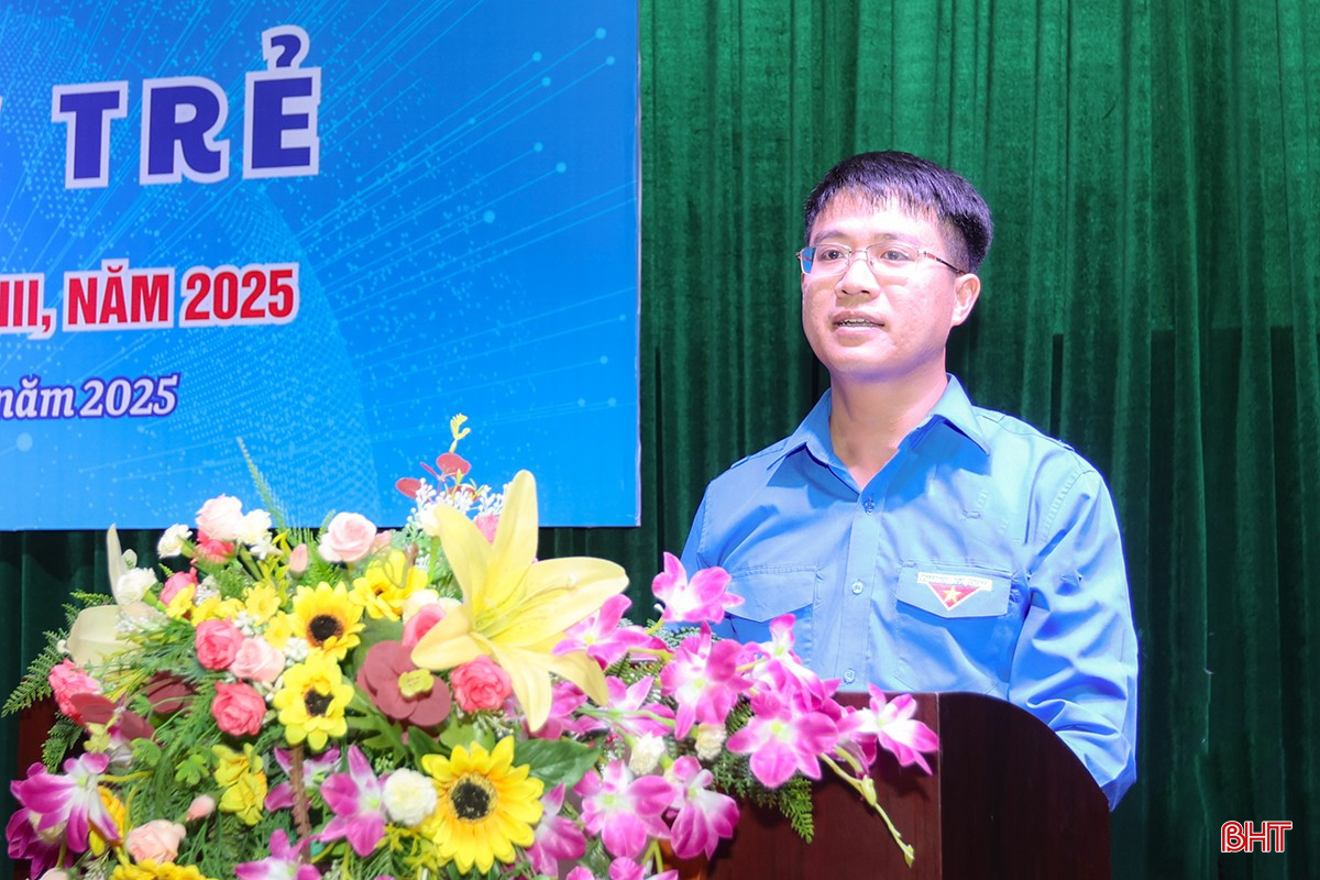 Phó Bí thư Tỉnh đoàn Nguyễn Viết Hải Đăng phát biểu tổng kết cuộc thi. bqbht_br_aimg-3913.jpg