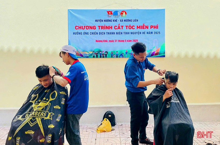 ...tổ chức các hoạt động an sinh xã hội như cắt tóc miễn phí, trao quà cho người nghèo. bqbht_br_ahk2.jpg