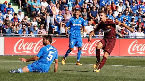 paulinho giup barca nguoc dong thang nhoc getafe