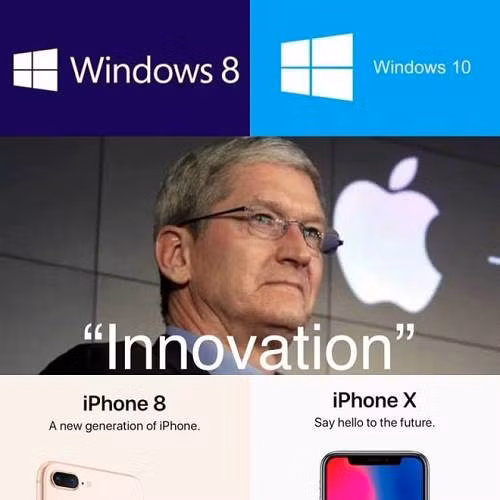 anh che hai huoc ve cap doi iphone x va iphone 8