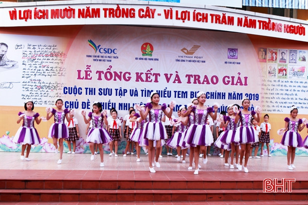 Hà Tĩnh đạt giải B sưu tập tem về chủ đề “Thiếu nhi làm theo Di chúc Bác”