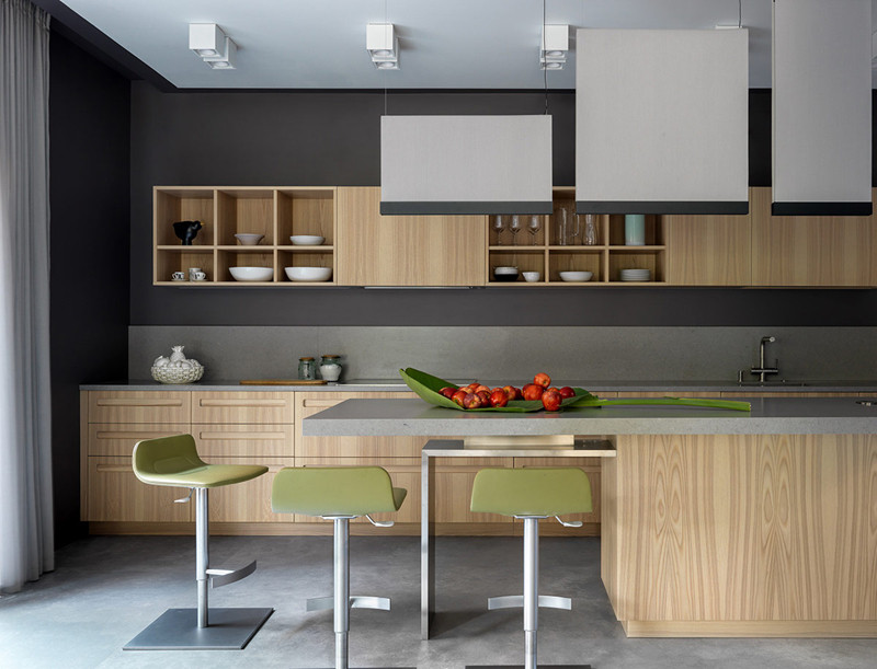 Thiết kế nhà ở mang phong cách hiện đại với cách bài trí độc đáo