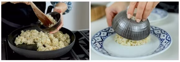 Bữa sáng nhanh gọn với cơm chiên tôm thơm lừng, người lớn trẻ nhỏ đều mê