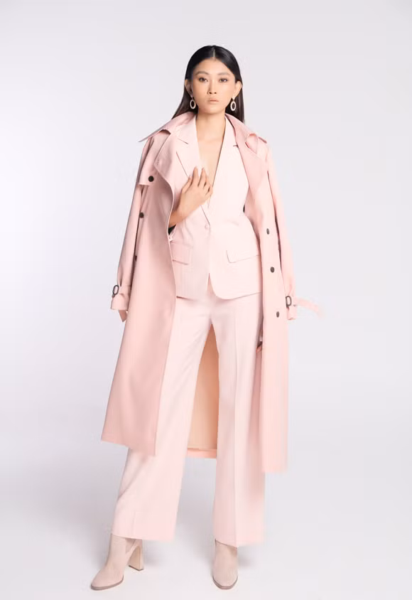 Áo choàng màu trung tính đón thu