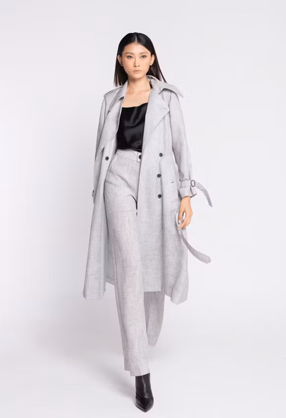 Áo choàng màu trung tính đón thu