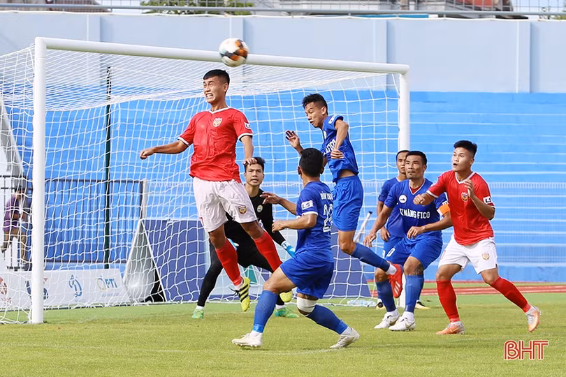 Những khoảnh khắc ấn tượng trận cầu “lên ngôi” của Hồng Lĩnh Hà Tĩnh