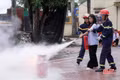 Trang bị kỹ năng chữa cháy, phòng chống đuối nước cho học sinh xã Cổ Đạm