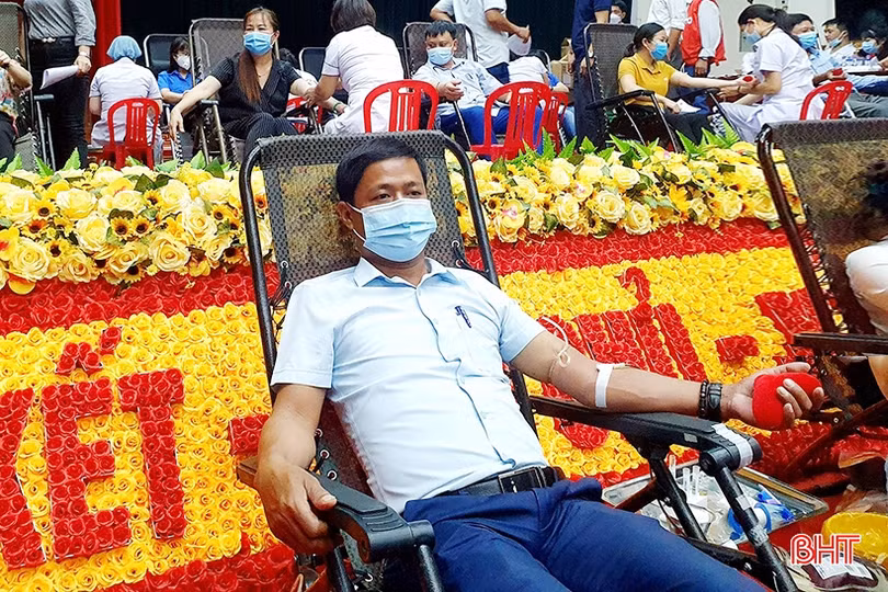 “Chỉ cần sức khỏe tốt, tôi còn hiến máu cứu người”