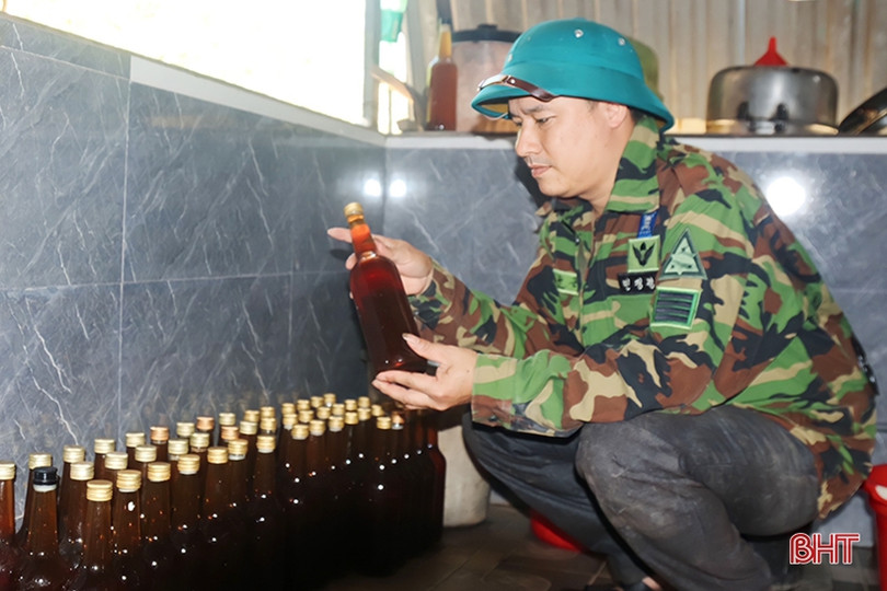 Nông dân Vũ Quang ước thu hơn 90 tấn mật ong