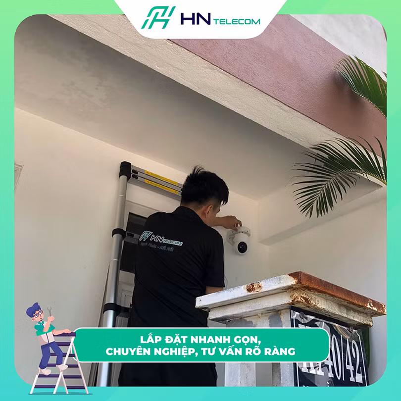 Vì sao lắp camera ở Đà nẵng nên chọn HN Telecom?