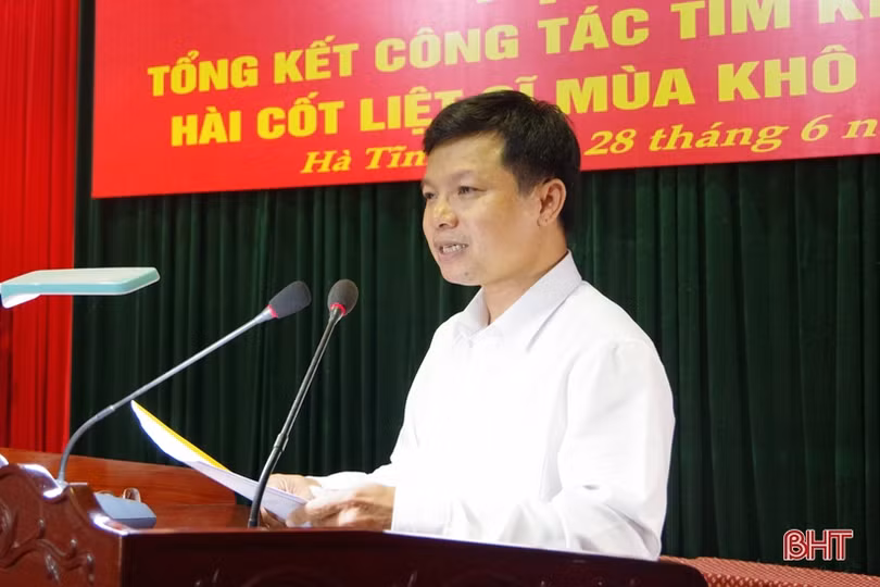 Thấm sâu trách nhiệm thiêng liêng, cao cả trong thực hiện công tác quy tập hài cốt liệt sỹ