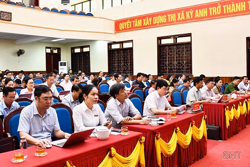 TX Kỳ Anh quán triệt chỉ thị của BTV Tỉnh ủy, chương trình hành động thực hiện một số nghị quyết