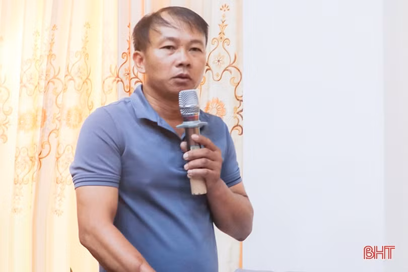 Cán bộ thôn, tổ dân phố ở Can Lộc đề xuất nhiều ý kiến liên quan đến sản xuất nông nghiệp, xây dựng NTM