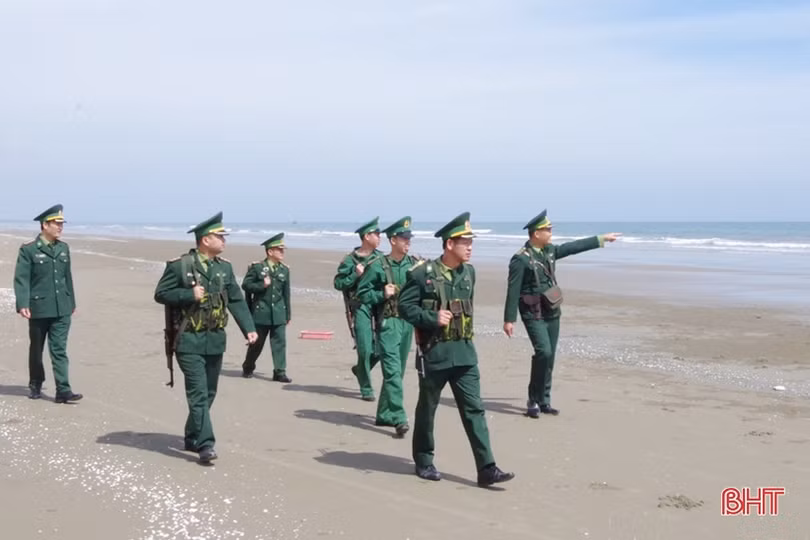 Bộ đội Biên phòng Hà Tĩnh tăng cường tuần tra, kiểm soát biên giới biển