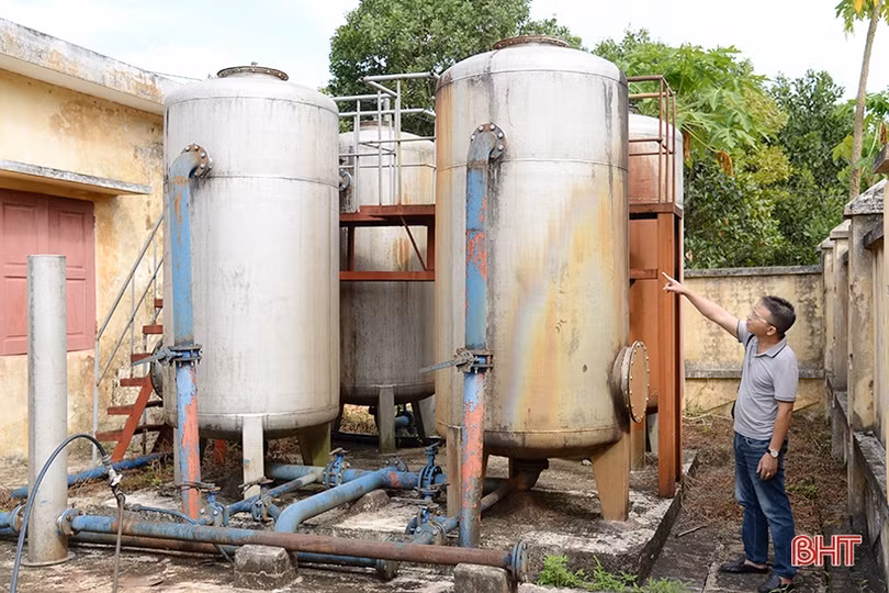 Người dân huyện miền núi Hà Tĩnh “khát” nước sạch