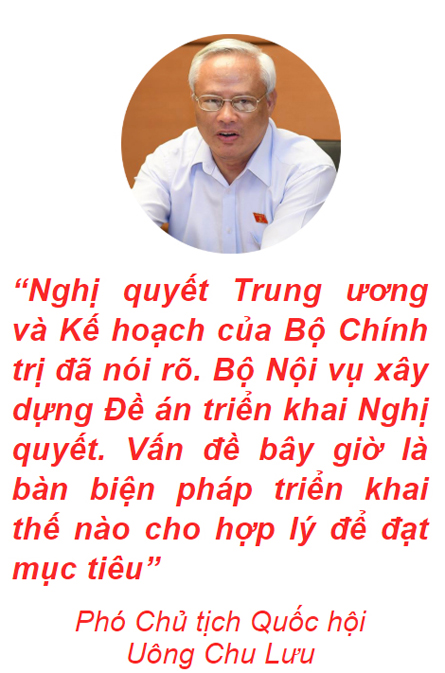 Sáp nhập huyện, xã: Lãnh đạo dôi dư “rời ghế” cũng là sự hy sinh