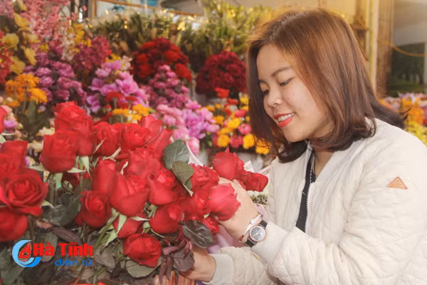 thoa suc chon hoa tuoi chocolate cho ngay le tinh nhan