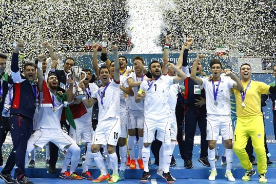 iran len ngoi vo dich futsal chau a sau man vui dap nhat ban