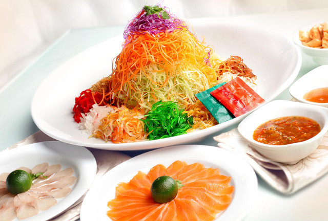 nguoi chau a thuong an gi cho may man vao dip dau nam
