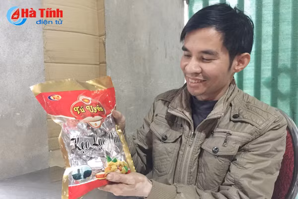 keo lac vung thuc qua dan da ngay tet o ha tinh