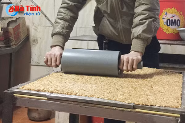 keo lac vung thuc qua dan da ngay tet o ha tinh