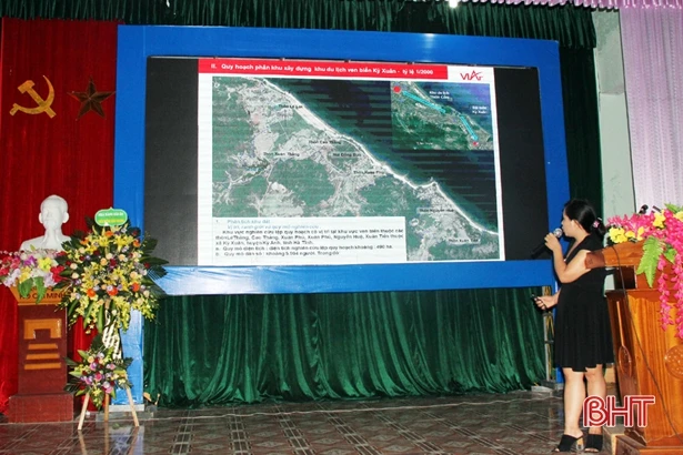 Quy hoạch khu du lịch ven biển Kỳ Xuân với tổng diện tích hơn 490 ha