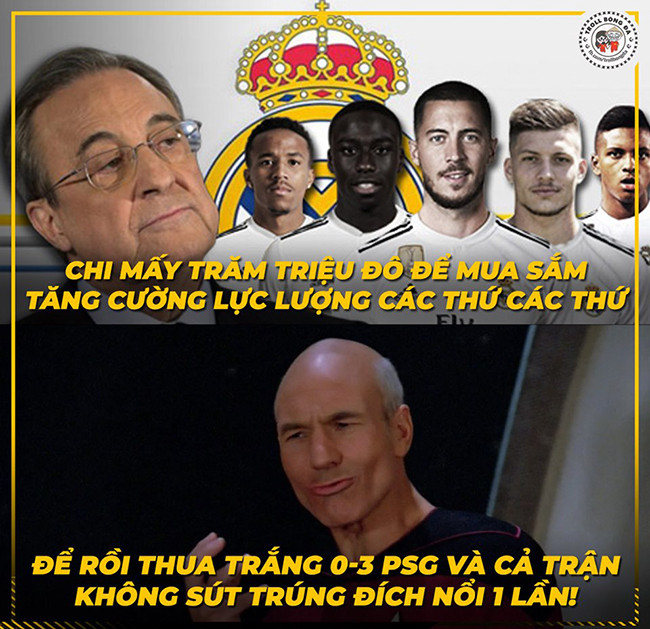 Ảnh chế: Di Maria Ảnh chế: Di Maria “lên đồng” hủy diệt đội bóng cũ Real Madrid