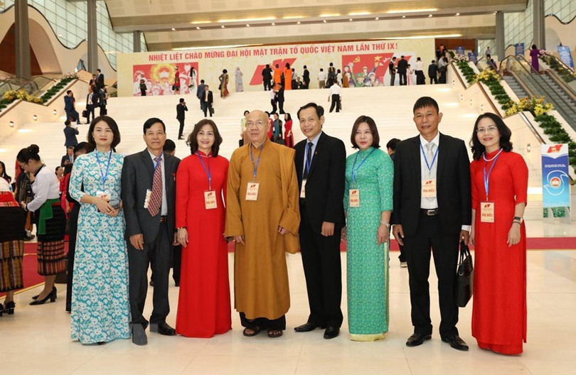 Chùm ảnh khai mạc Đại hội toàn quốc Mặt trận Tổ quốc Việt Nam