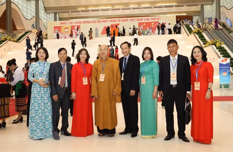 Chùm ảnh khai mạc Đại hội toàn quốc Mặt trận Tổ quốc Việt Nam