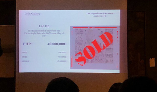 Bản đồ cổ giá gần 1 triệu USD