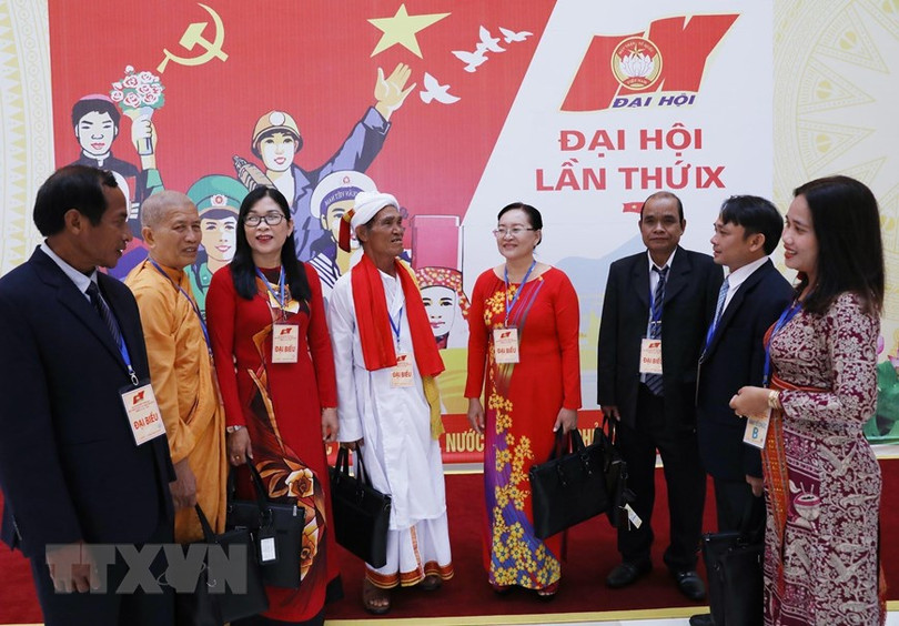 Chùm ảnh khai mạc Đại hội toàn quốc Mặt trận Tổ quốc Việt Nam