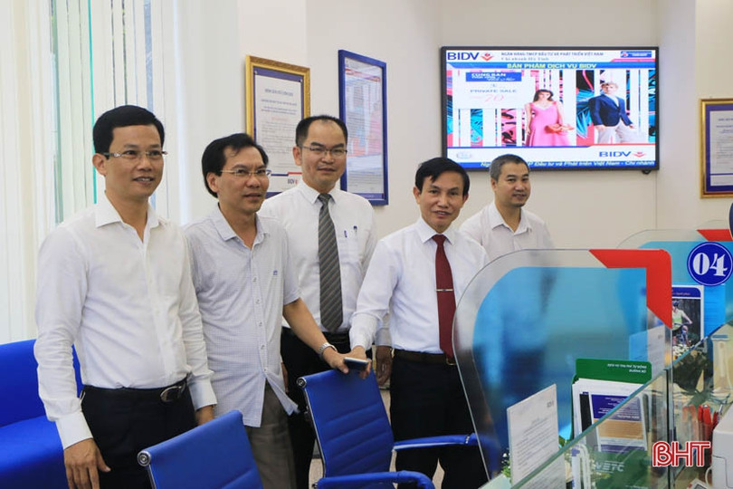 BIDV Hà Tĩnh khai trương địa điểm mới phòng giao dịch thành phố
