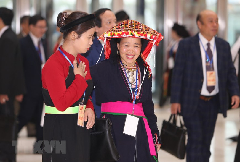 Chùm ảnh khai mạc Đại hội toàn quốc Mặt trận Tổ quốc Việt Nam