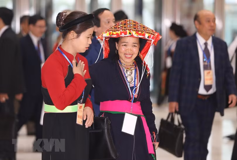 Chùm ảnh khai mạc Đại hội toàn quốc Mặt trận Tổ quốc Việt Nam