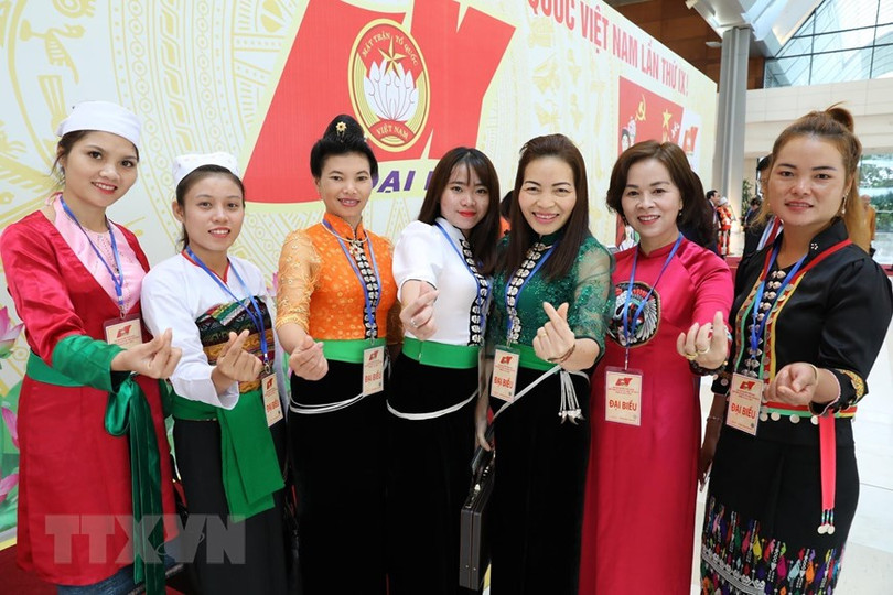 Chùm ảnh khai mạc Đại hội toàn quốc Mặt trận Tổ quốc Việt Nam