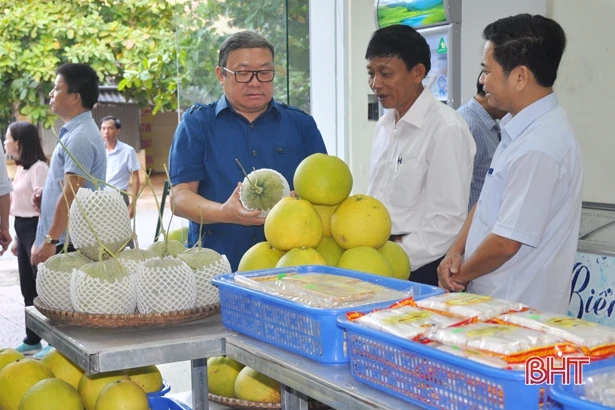 Chủ tịch Hội Nông dân Việt Nam trao quà người dân vùng lũ Hà Tĩnh