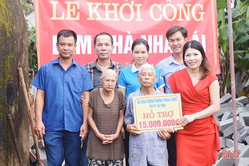 Bạn đọc Báo Hà Tĩnh hỗ trợ xây “Nhà nhân ái” cho anh trai gần 75 tuổi nuôi em gái tật nguyền