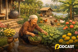 Podcast tản văn: Khu vườn của bà ngoại