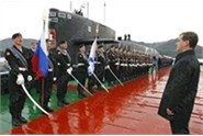 Tổng thống Medvedev thăm một đơn vị hải quân