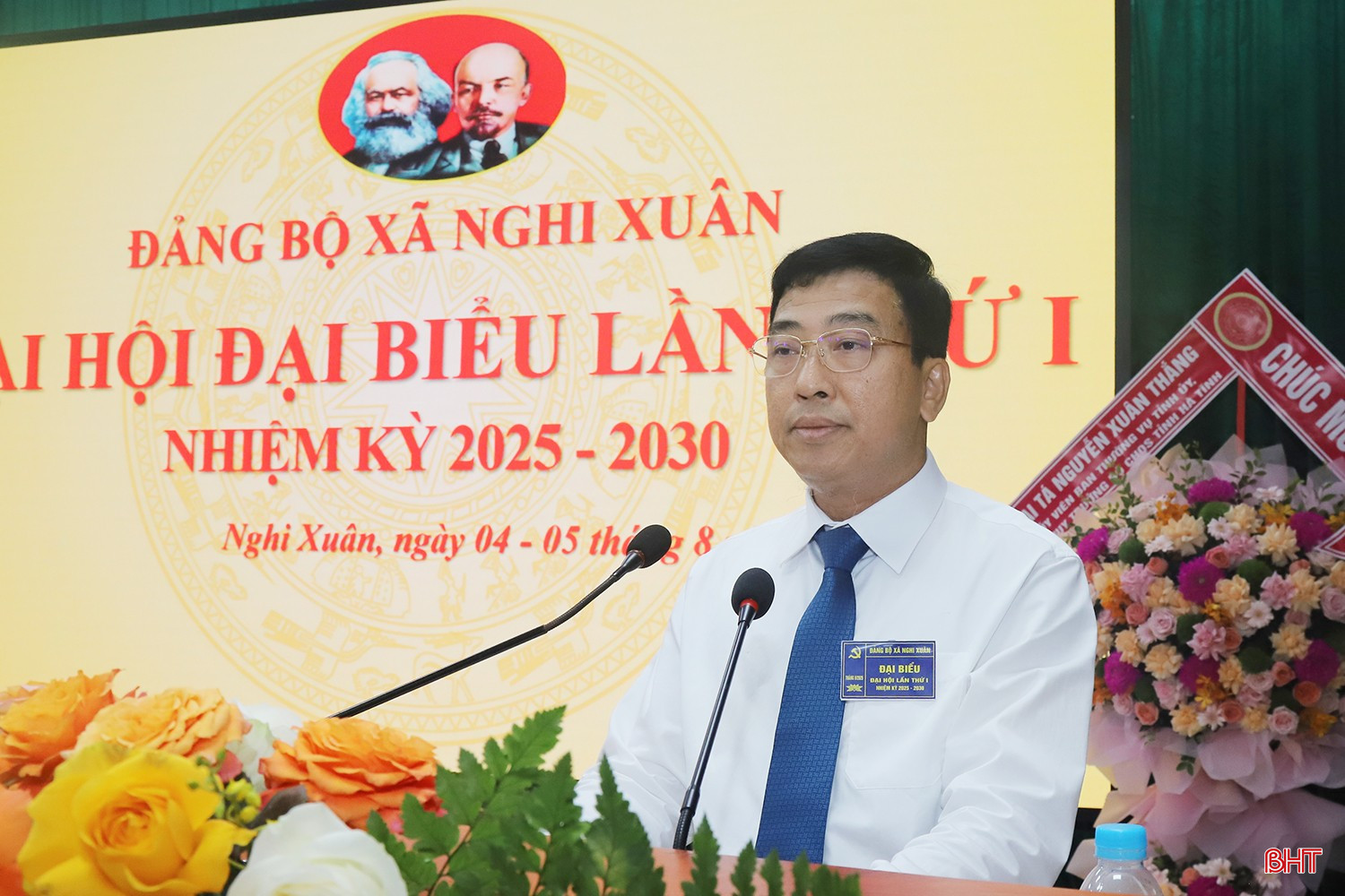 Phó Chủ tịch Thường trực HĐND tỉnh Trần Tú Anh phát biểu chỉ đạo đại hội. bqbht_br_08.jpg