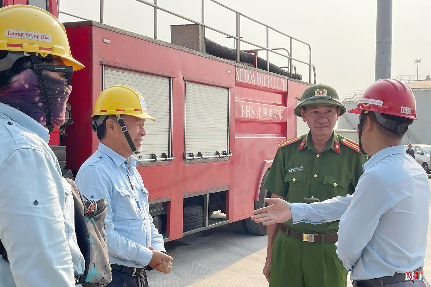 Buổi thực tập diễn ra thành công tốt đẹp với sự phối hợp nhịp nhàng giữa các lực lượng.